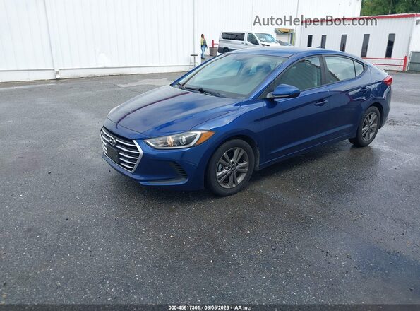 5NPD84LF5JH382421 2018 HYUNDAI ELANTRA Серый Передняя левая четверть