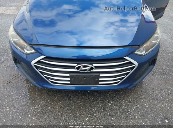 5NPD84LF5JH382421 2018 HYUNDAI ELANTRA Серый Вид спереди