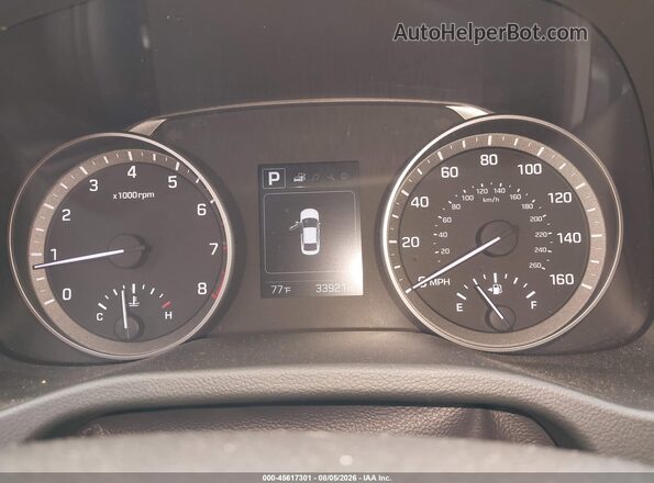 5NPD84LF5JH382421 2018 HYUNDAI ELANTRA Серый Вид задних сидений