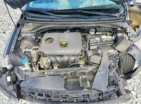 5NPD84LF5JH383343 2018 HYUNDAI ELANTRA Gray Սալոնի հետևի տեսք
