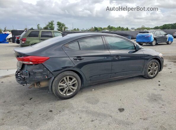 5NPD84LF5JH383598 2018 HYUNDAI ELANTRA Black უკანა მარჯვენა