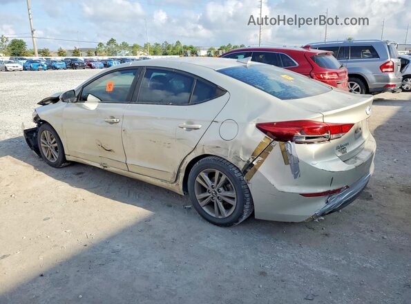 5NPD84LF5JH389238 2018 HYUNDAI ELANTRA Cream Trasero izquierdo