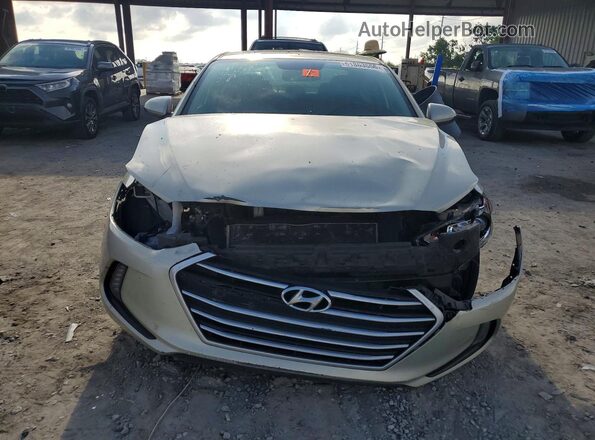 5NPD84LF5JH389238 2018 HYUNDAI ELANTRA Cream Vista frontal