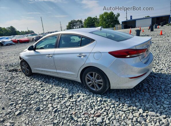 5NPD84LF5JH397744 2018 HYUNDAI ELANTRA Silver Rear left