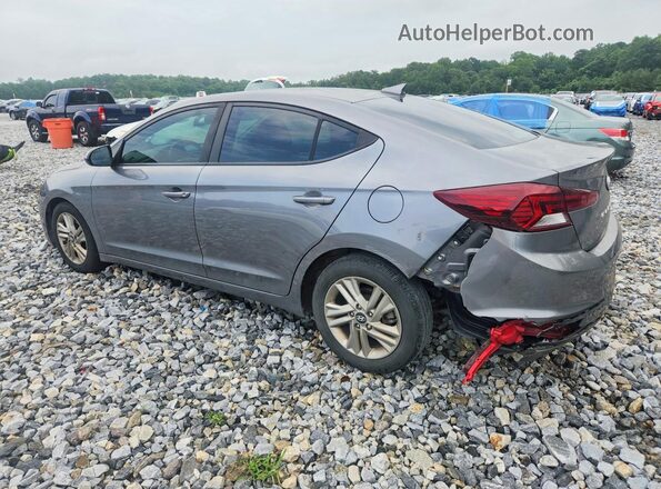 5NPD84LF5KH418366 2019 HYUNDAI ELANTRA Серый Задняя левая четверть