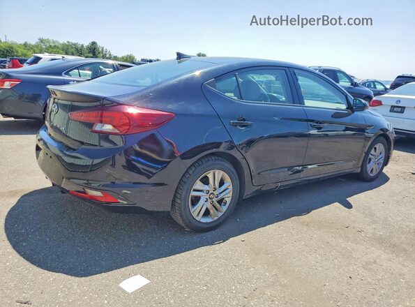 5NPD84LF5KH420859 2019 HYUNDAI ELANTRA Black უკანა მარჯვენა