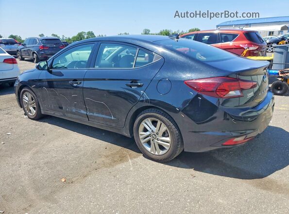 5NPD84LF5KH420859 2019 HYUNDAI ELANTRA Black უკანა მარცხენა