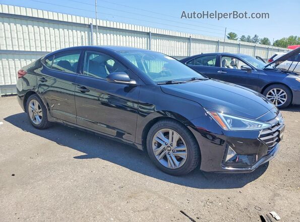 5NPD84LF5KH420859 2019 HYUNDAI ELANTRA Black წინა მარჯვენა