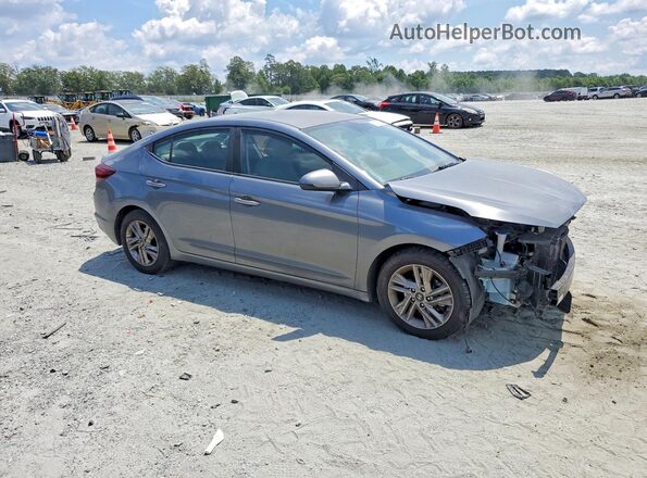 5NPD84LF5KH421493 2019 HYUNDAI ELANTRA Gray Delantero derecho