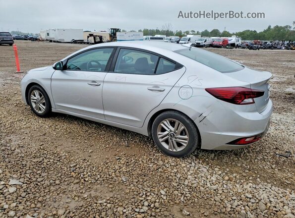 5NPD84LF5KH426113 2019 HYUNDAI ELANTRA Silver Rear left