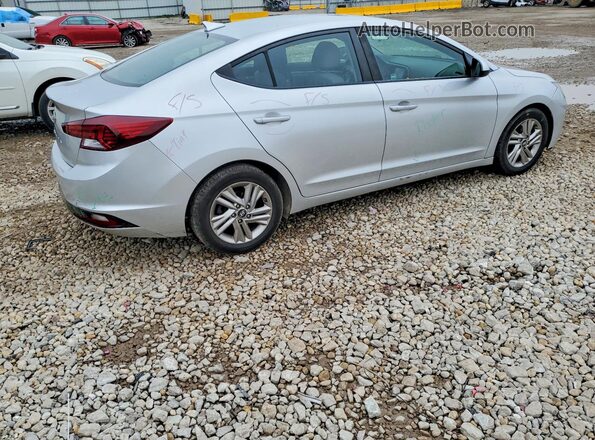 5NPD84LF5KH426113 2019 HYUNDAI ELANTRA Silver Rear right