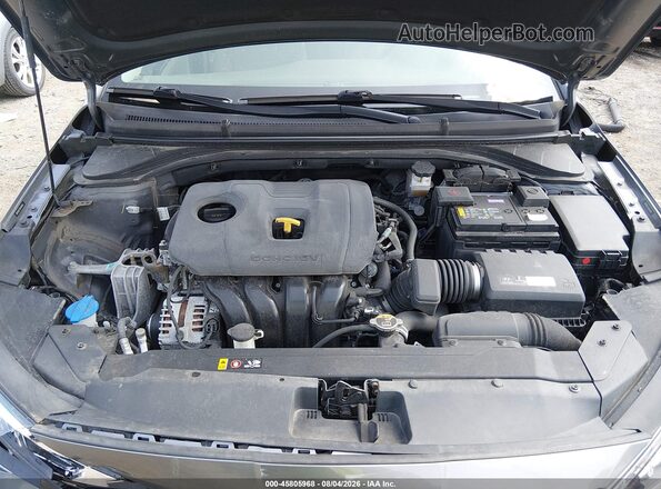 5NPD84LF5KH454185 2019 HYUNDAI ELANTRA Серый Вид сзади