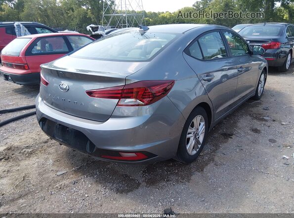 5NPD84LF5KH454185 2019 HYUNDAI ELANTRA Серый Задняя правая четверть