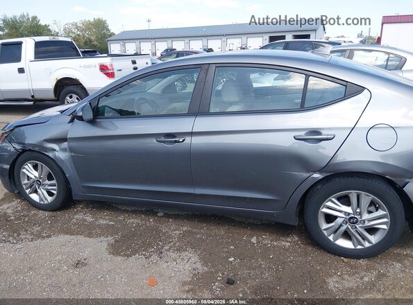 5NPD84LF5KH454185 2019 HYUNDAI ELANTRA Серый Панорамный вид салона 360°