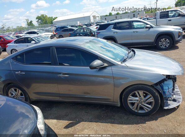 5NPD84LF5KH460049 2019 HYUNDAI ELANTRA Gray Widok wnętrza 360 stopni