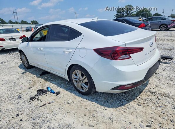 5NPD84LF5KH477546 2019 HYUNDAI ELANTRA White Задня ліва чверть