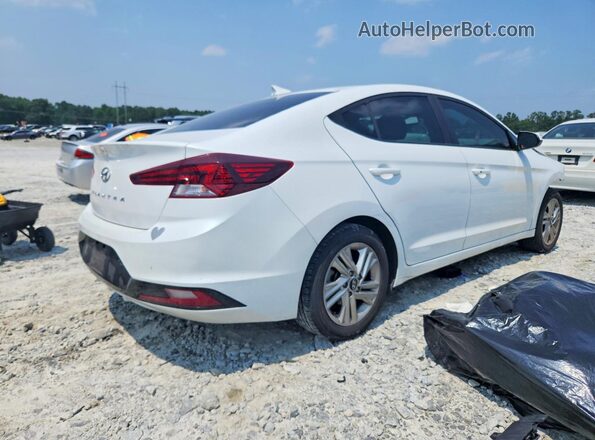5NPD84LF5KH477546 2019 HYUNDAI ELANTRA White Задня права чверть