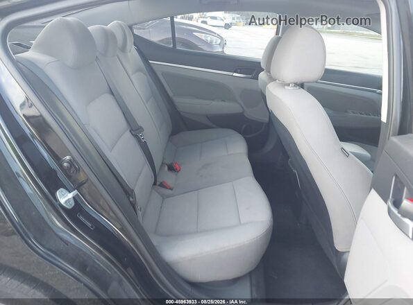 5NPD84LF5KH478759 2019 HYUNDAI ELANTRA Black VIN კოდის სტიკერის ხედი