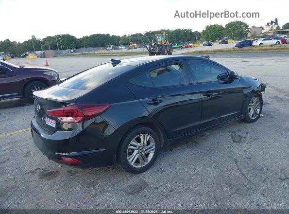 5NPD84LF5KH478759 2019 HYUNDAI ELANTRA Black უკანა მარჯვენა