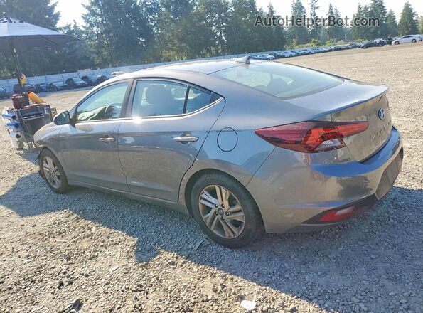 5NPD84LF5LH501944 2020 HYUNDAI ELANTRA Gray Rear left