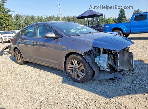 5NPD84LF5LH501944 2020 HYUNDAI ELANTRA Gray Front right