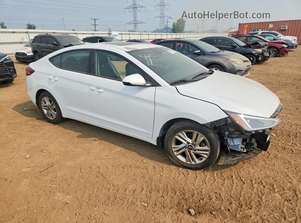 5NPD84LF5LH504553 2020 HYUNDAI ELANTRA White Передня права чверть
