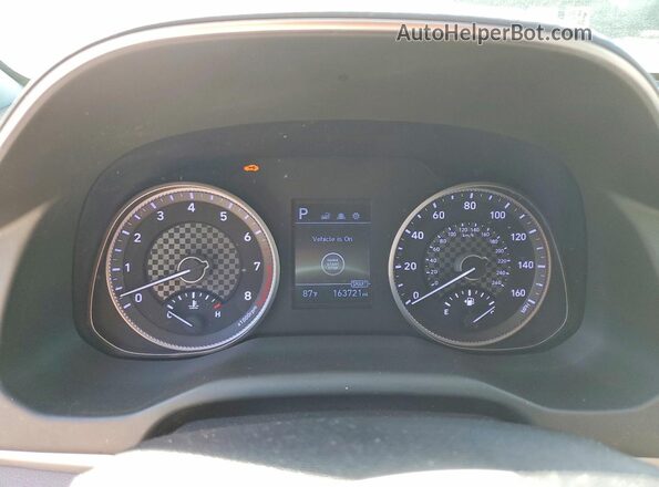 5NPD84LF5LH505069 2020 HYUNDAI ELANTRA Silver ხელსაწყოთა პანელის ხედი