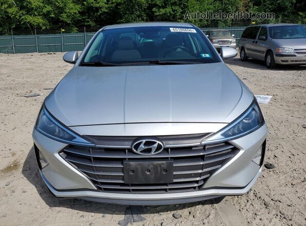 5NPD84LF5LH505069 2020 HYUNDAI ELANTRA Silver წინა ხედი