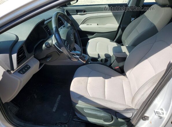 5NPD84LF5LH505069 2020 HYUNDAI ELANTRA Silver წინა სალონის ხედი