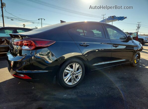 5NPD84LF5LH525970 2020 HYUNDAI ELANTRA Black უკანა მარჯვენა