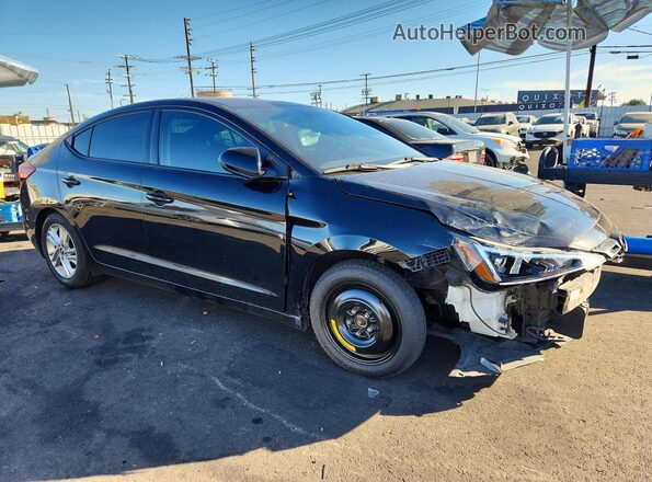 5NPD84LF5LH525970 2020 HYUNDAI ELANTRA Black წინა მარჯვენა
