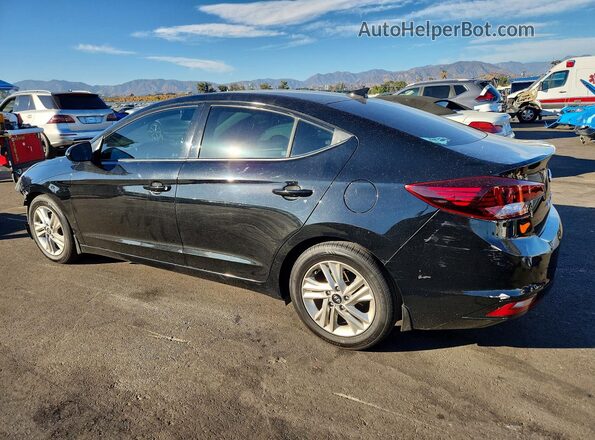 5NPD84LF5LH525970 2020 HYUNDAI ELANTRA Black უკანა მარცხენა
