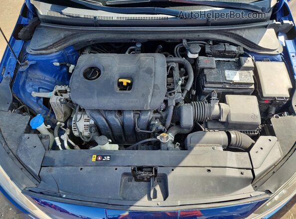 5NPD84LF5LH544079 2020 HYUNDAI ELANTRA Blue Սալոնի հետևի տեսք