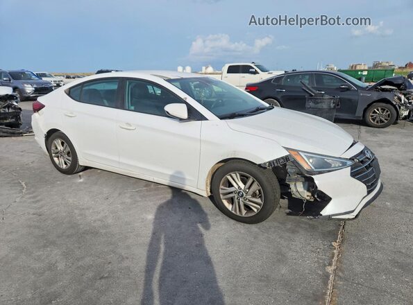 5NPD84LF5LH547953 2020 HYUNDAI ELANTRA White წინა მარჯვენა