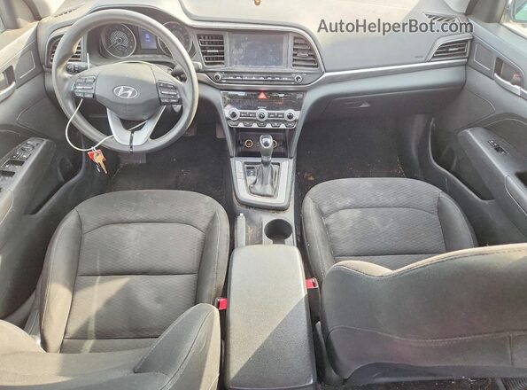 5NPD84LF5LH547953 2020 HYUNDAI ELANTRA White წინა პანელის ხედი