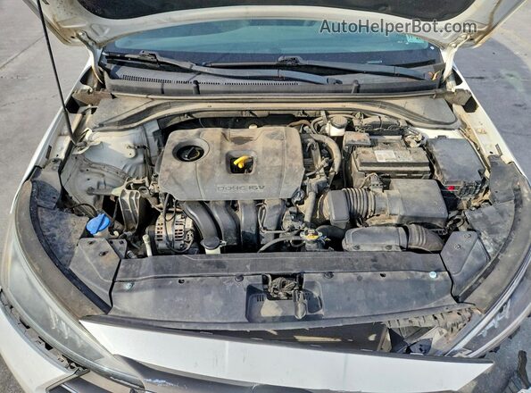 5NPD84LF5LH547953 2020 HYUNDAI ELANTRA White უკანა სალონის ხედი