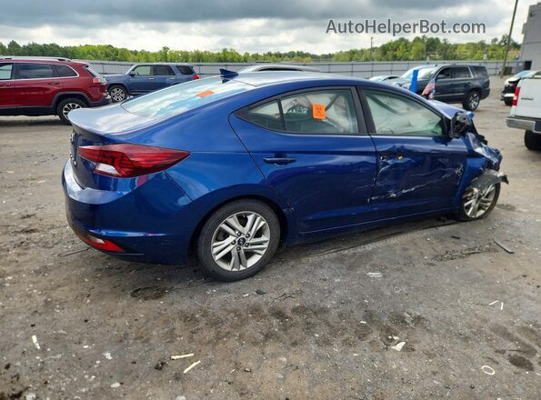 5NPD84LF5LH555437 2020 HYUNDAI ELANTRA Blue Հետևի աջ