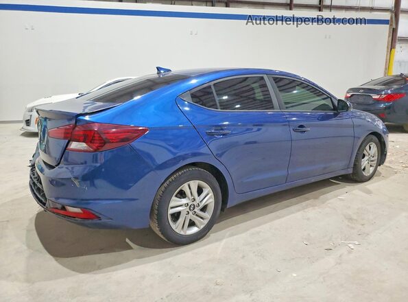 5NPD84LF5LH557057 2020 HYUNDAI ELANTRA Blue Rear right
