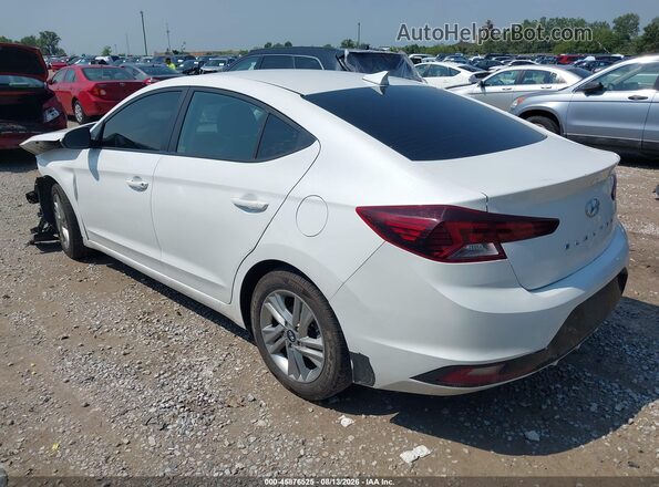 5NPD84LF5LH562727 2020 HYUNDAI ELANTRA White Rear left