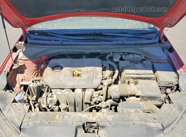 5NPD84LF5LH564090 2020 HYUNDAI ELANTRA Красный Вид задней части салона