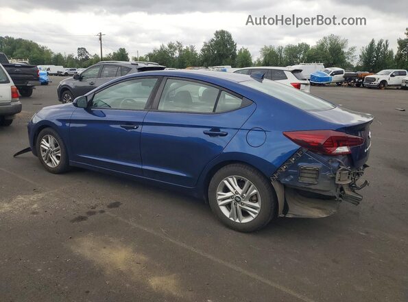 5NPD84LF5LH571427 2020 HYUNDAI ELANTRA Blue Задня ліва чверть