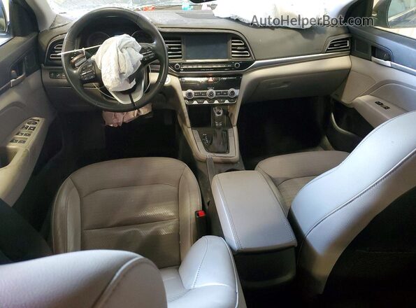 5NPD84LF5LH577552 2020 HYUNDAI ELANTRA Blue წინა პანელის ხედი