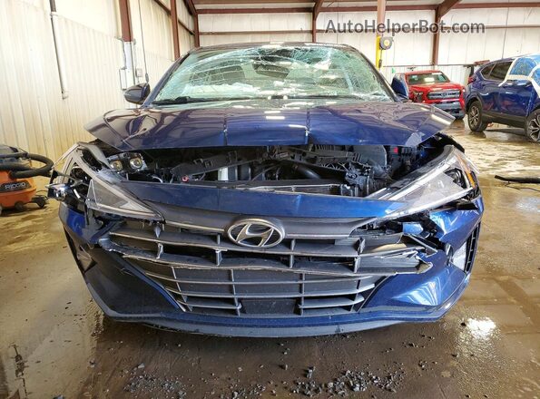 5NPD84LF5LH577552 2020 HYUNDAI ELANTRA Blue წინა ხედი