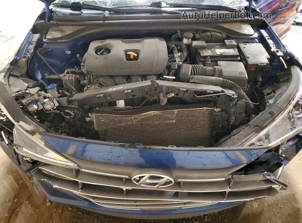 5NPD84LF5LH577552 2020 HYUNDAI ELANTRA Blue უკანა სალონის ხედი