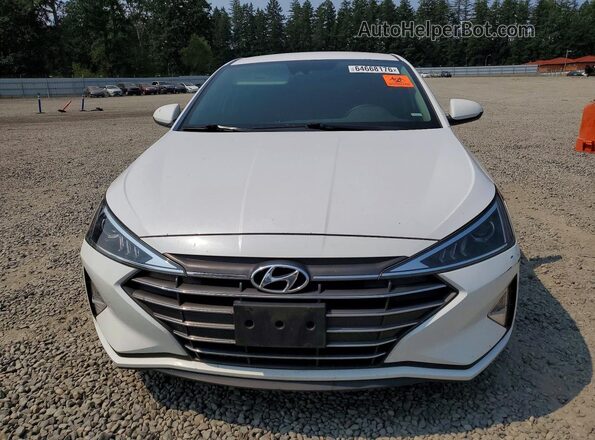 5NPD84LF5LH577616 2020 HYUNDAI ELANTRA White Front view