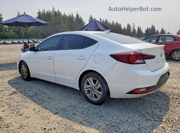 5NPD84LF5LH577616 2020 HYUNDAI ELANTRA White Rear left