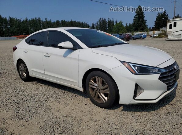 5NPD84LF5LH577616 2020 HYUNDAI ELANTRA White Front right