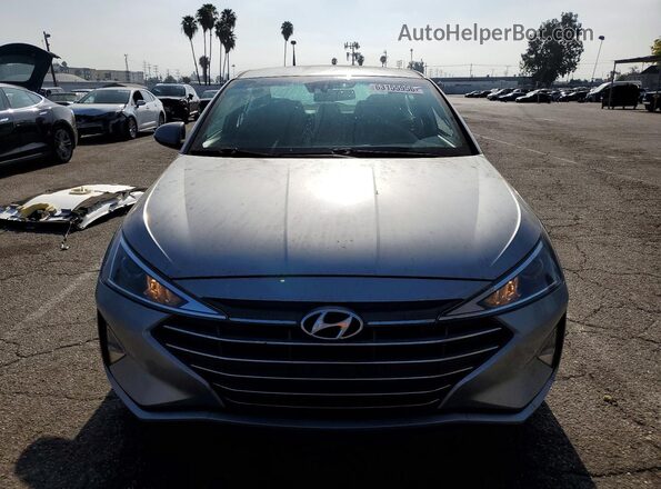 5NPD84LF5LH595906 2020 HYUNDAI ELANTRA Silver Vista frontal