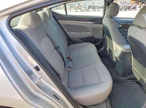 5NPD84LF5LH595906 2020 HYUNDAI ELANTRA Silver Vista de los asientos traseros