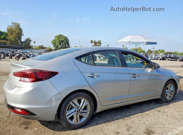 5NPD84LF5LH595906 2020 HYUNDAI ELANTRA Silver Trasero derecho